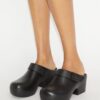 Mellow Platform Heeled Clog Mellow Platform Heeled Clog