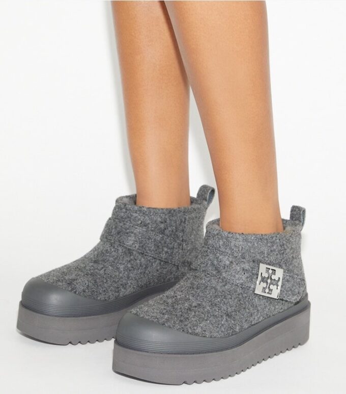 Mellow Shearling Platform Boot