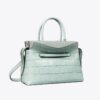 Mercer Croc-Embossed Satchel