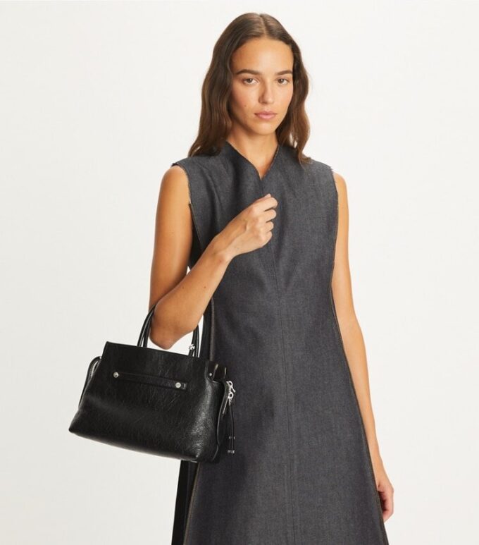 Mercer Distressed Satchel