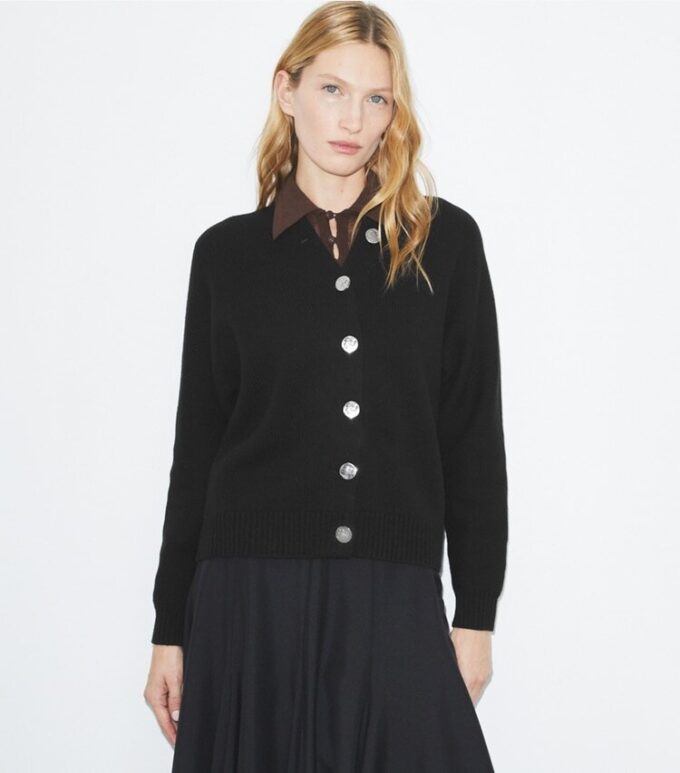 Merino Wool Cardigan
