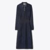 Metallic Polo Dress