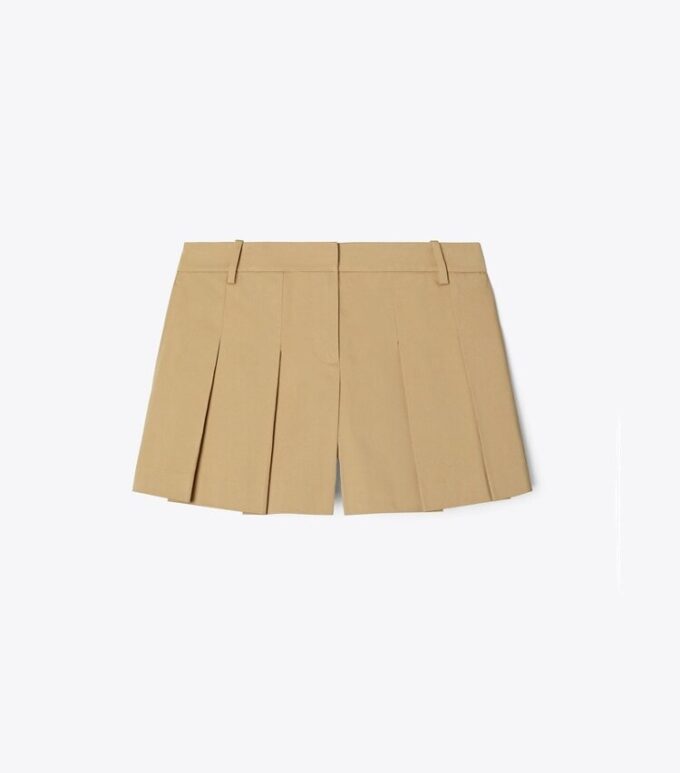 Micro Twill Pleated Short Micro Twill Pleated Short