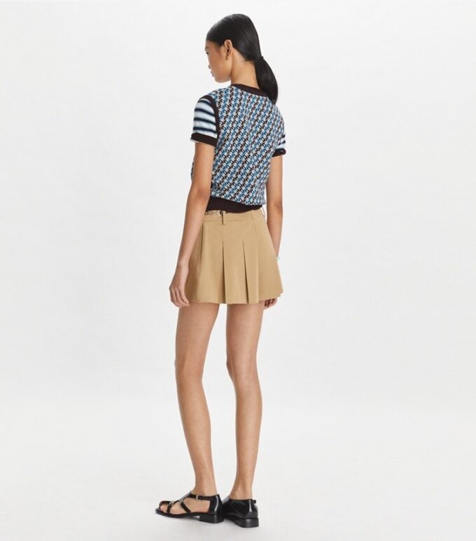 Micro Twill Pleated Short Micro Twill Pleated Short