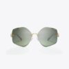 Miller Metal Geometric Sunglasses