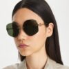 Miller Metal Geometric Sunglasses