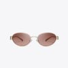 Miller Metal Oval Sunglasses