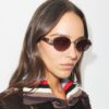 Miller Metal Oval Sunglasses