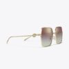 Miller Oversized Square Sunglasses