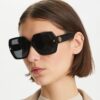 Miller Oversized Square Sunglasses