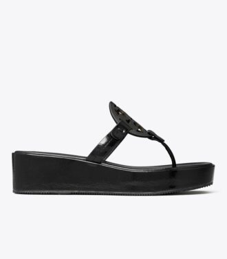 Miller Patent Wedge Sandal
