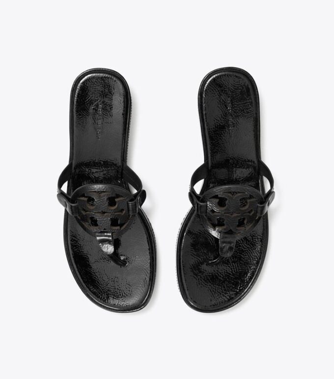 Miller Patent Wedge Sandal