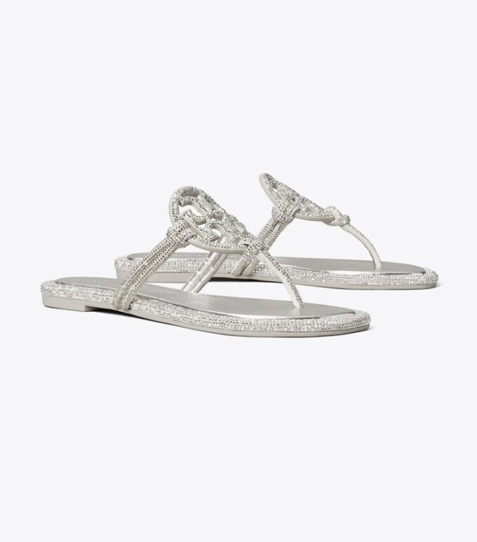 Miller Pavé Knotted Sandal