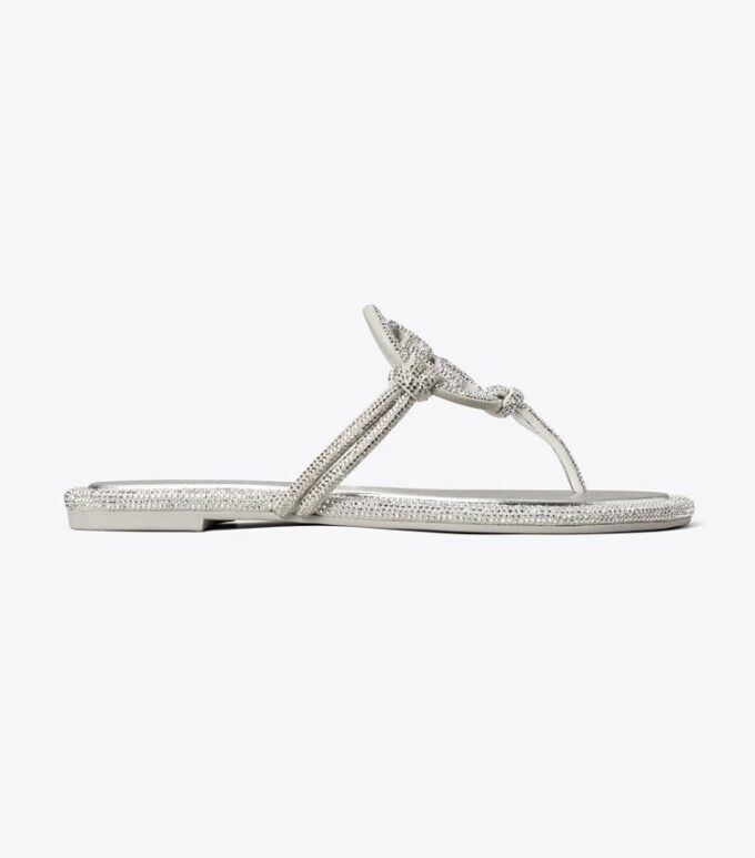 Miller Pavé Knotted Sandal