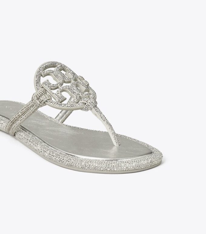 Miller Pavé Knotted Sandal