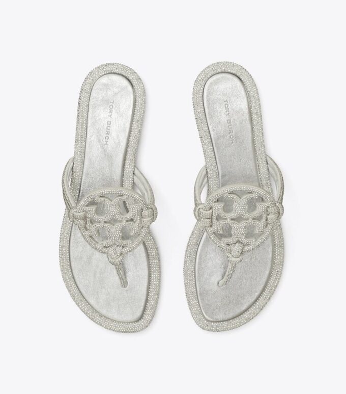 Miller Pavé Knotted Sandal