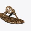Miller Printed Calf Hair Sandal