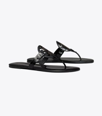 Miller Soft Patent Leather Sandal, Narrow