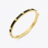 Miller Stud 5mm Enamel Hinge Bracelet