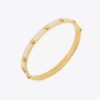 Miller Stud 5mm Enamel Hinge Bracelet