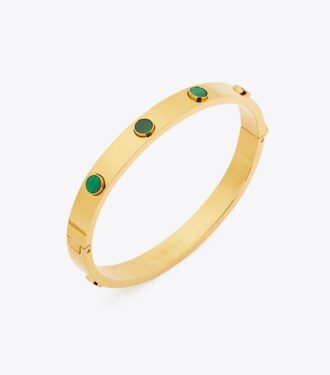 Miller Stud Semi-Precious Hinge Bracelet Miller Stud Semi-Precious Hinge Bracelet