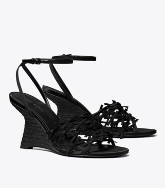 Mini Bow Espadrille Wedge