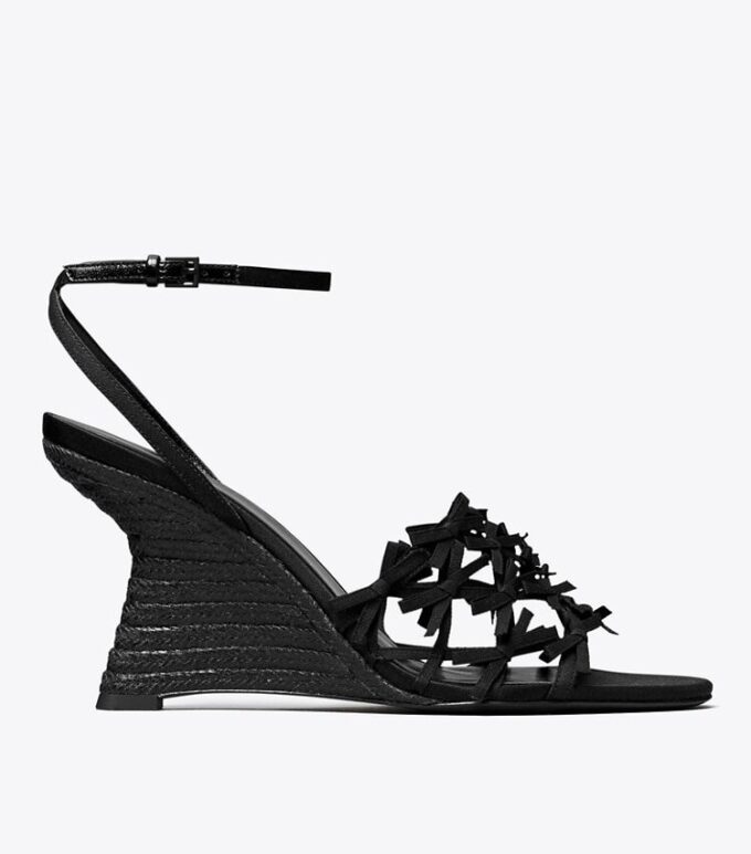 Mini Bow Espadrille Wedge