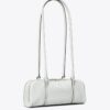 Mini Crinkle Leather Marshmallow Satchel