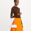 Mini Crinkle Leather Marshmallow Satchel