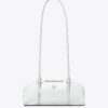 Mini Crinkle Leather Marshmallow Satchel