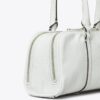 Mini Crinkle Leather Marshmallow Satchel
