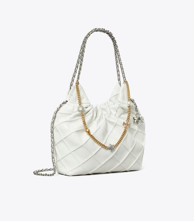 Mini Fleming Soft Distressed Hobo Bag