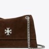 Mini Kira Turnlock Suede Shoulder Bag Mini Kira Turnlock Suede Shoulder Bag