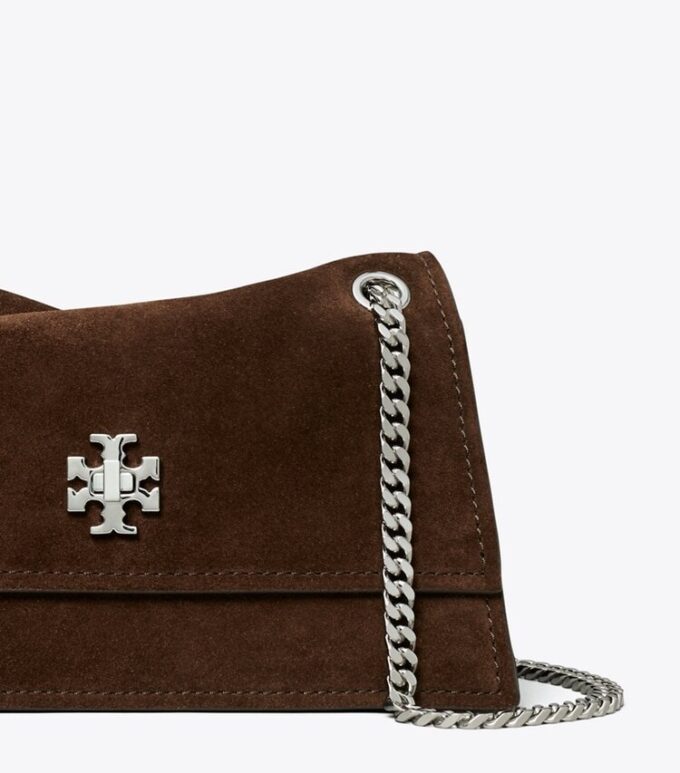 Mini Kira Turnlock Suede Shoulder Bag Mini Kira Turnlock Suede Shoulder Bag