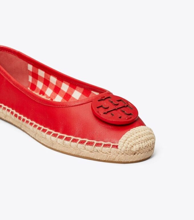 Minnie Ballet Espadrille, Leather Minnie Ballet Espadrille, Leather