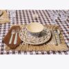 Mochaware Dinner Plate, Set Of 2