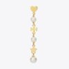 Moondance Pearl And Heart Earrings Moondance Pearl And Heart Earrings