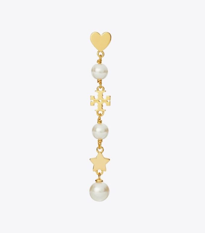 Moondance Pearl And Heart Earrings Moondance Pearl And Heart Earrings