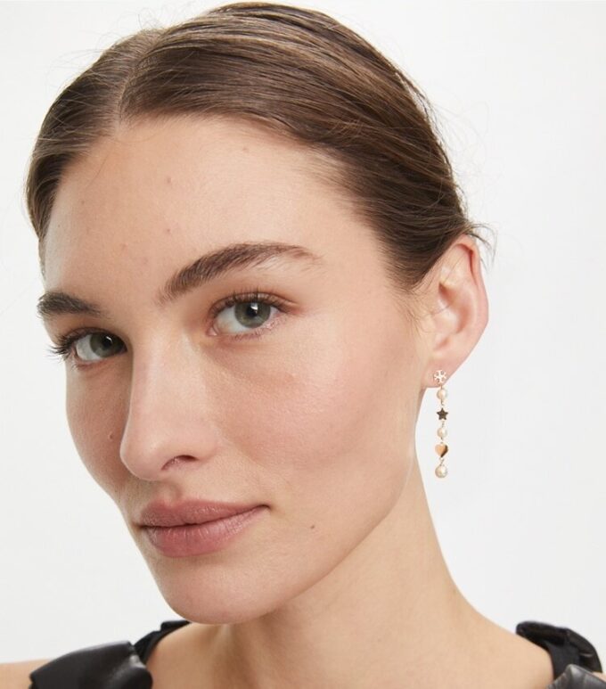 Moondance Pearl And Heart Earrings Moondance Pearl And Heart Earrings