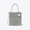 Night Owl Crystal-Embellished Mini Tote