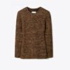 Nylon And Viscose Marled Sweater