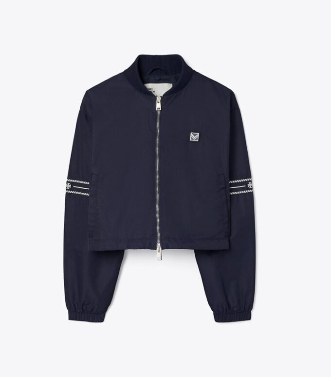 Nylon Bomber Jacket
