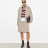 Nylon Plaid Golf Jacket