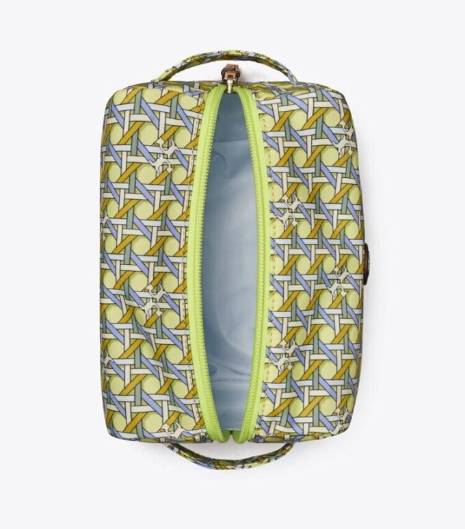 Nylon Printed Large Cosmetic Case Nylon Printed Large Cosmetic Case