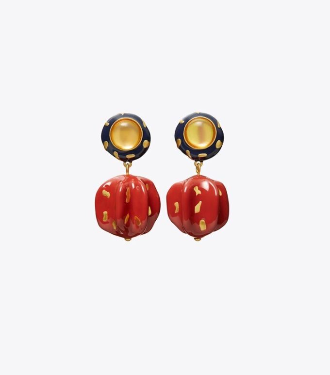 Painted Drop Earring Painted Drop Earring