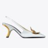Patos Mismatched Slingback Heel