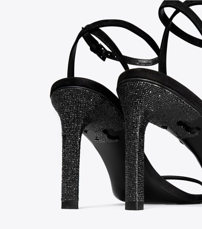 Pavé Heeled Sandal