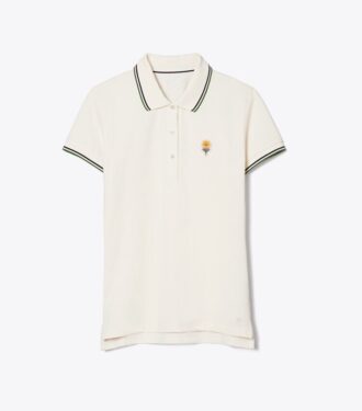 Performance Piqué Flower Polo