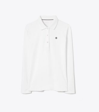 Performance Piqué Long-Sleeve Polo