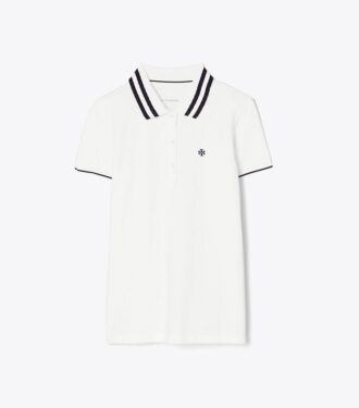 Performance Piqué Pleated Collar Polo